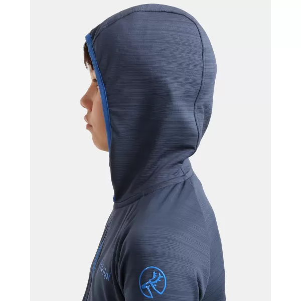  Fleece-Sweatshirt für Kinder KILPI MEMPHIS-JB 1J0201KI DUNKELBLAU 