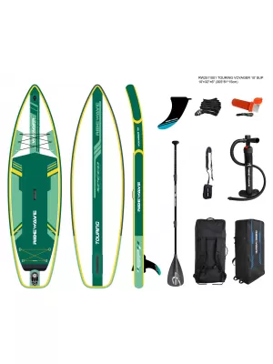 Paddle-Board RIDEWAVE VOYAGER TOURING 10' GRÜN
