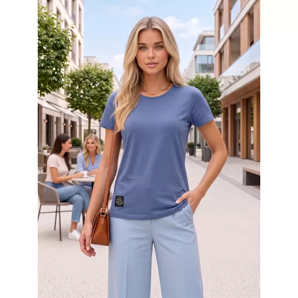  Damen-T-Shirt ALTISPORT NP/ALWST26001 JEANSBLAU 