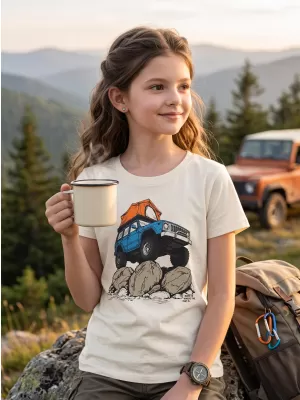 Kinder-T-Shirt ALPINE PRO ECOMO 4 CREMEVARIANTE STK