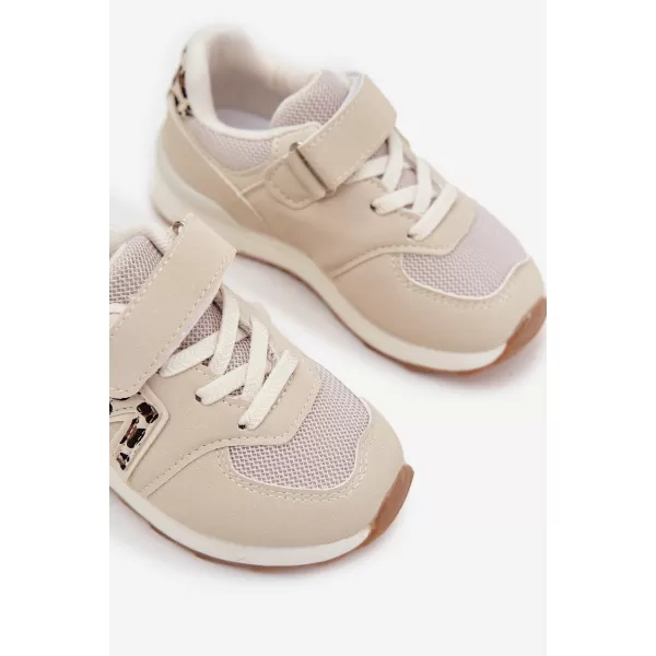  Kinder-Sneaker BOTO 1678-1D/2D/3D BEIGE 