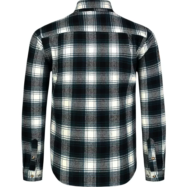  Herren-Flanellhemd NORDBLANC MOOR NBSSM8368 DUNKELBLAU 