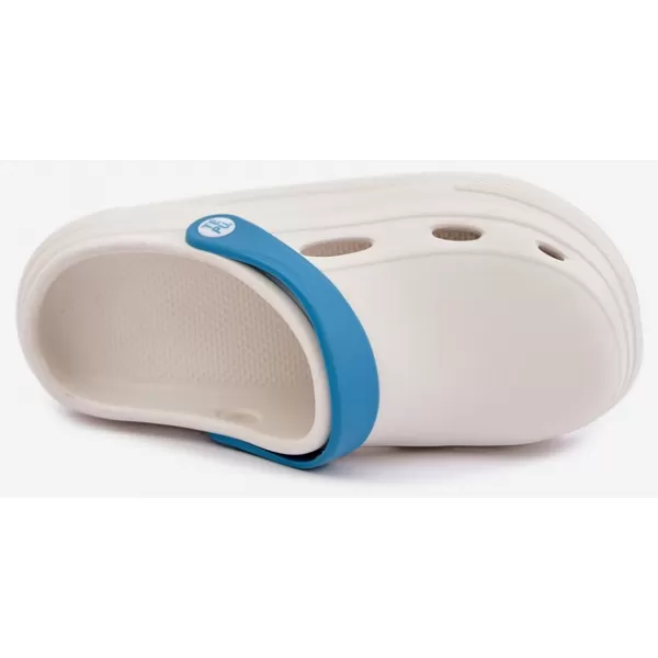  Damenhausschuhe BOTO C73A215 WEISS/BLAU 