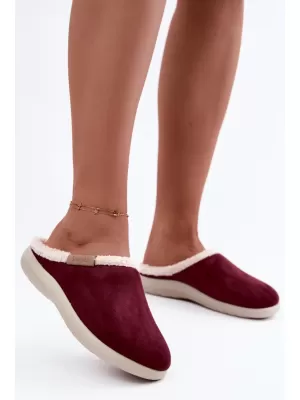 Damenhausschuhe INBLU ET000042 BORDO