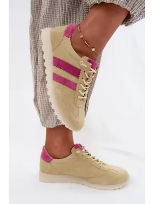 Damen-Sneaker BOTO GD-XW-1011 GELB/FUCHSIA