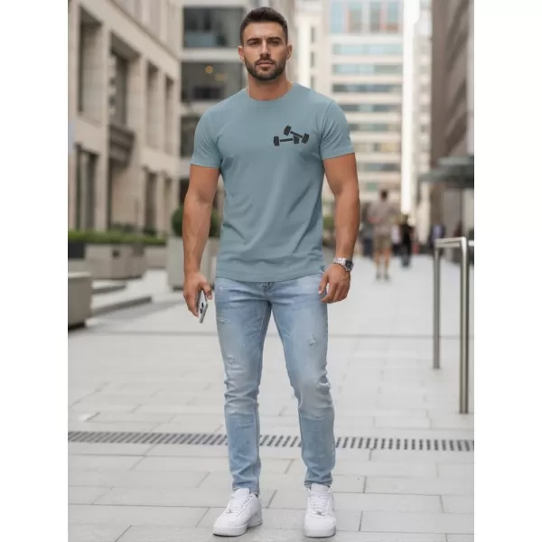  Herren-T-Shirt DSTREET NX5086R BLAU 