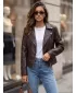 Damenjacke DSTREET TY5729 BRAUN