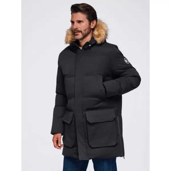  Herrenparka OMBRE OM-JALJ-0310 SCHWARZ 