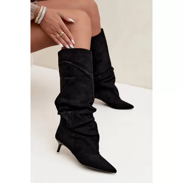 Damenstiefel BOTO 7111 SCHWARZ 