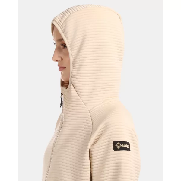  Fleece-Sweatshirt für Damen KILPI TANALI-W 1L0202KI BEIGE 