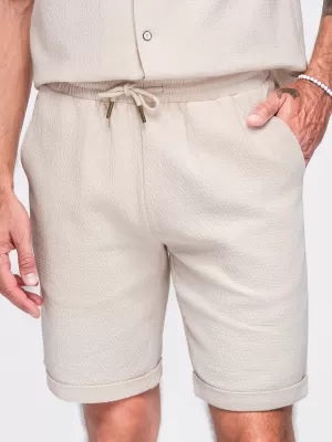 Herrenshorts OMBRE OM-SRCS-0207 CREME