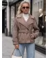 Damenmantel DSTREET NY0793 BEIGE