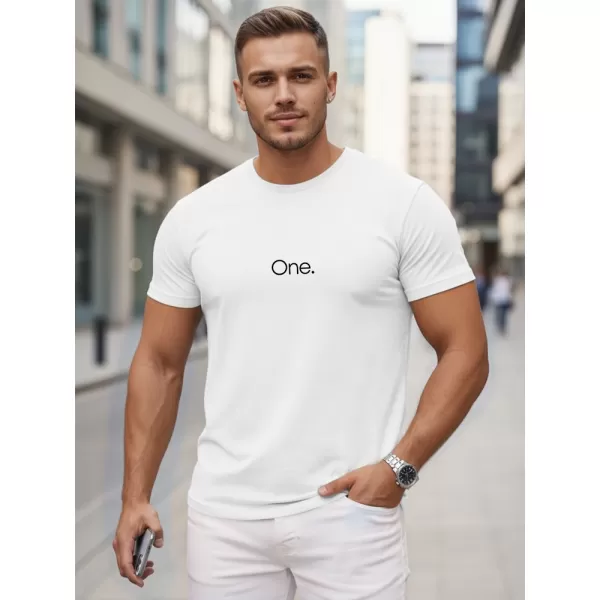  Herren-T-Shirt DSTREET NX5125R-WH WEIß 
