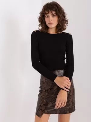 Damenbluse BASIC FEEL GOOD RV-BZ-9204.10P NOIR