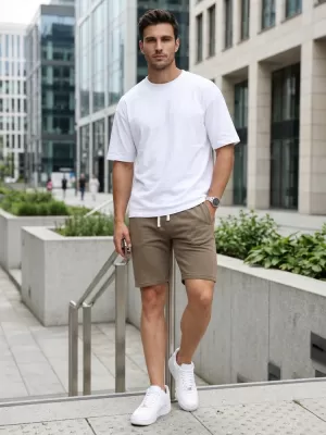 Herrenshorts DSTREET SX2624 BEIGE