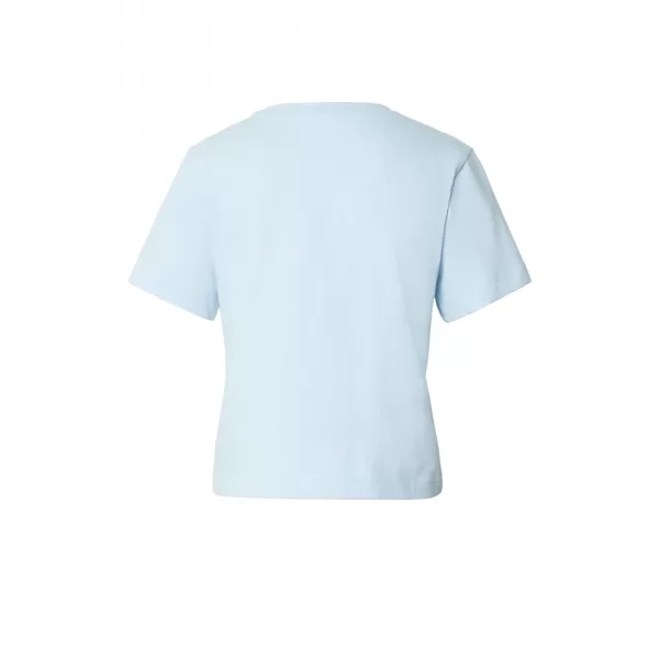  Damen-T-Shirt URBAN CLASSICS TB7494-21550 BLAU EINFRIEREN 