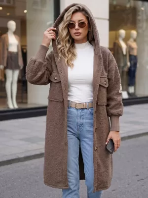 Damenmantel DSTREET NY0799 FANGO