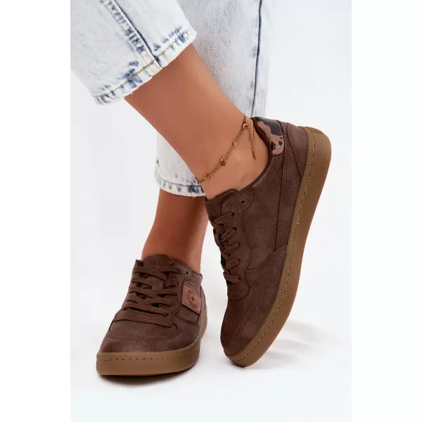  Damen-Sneaker BIG STAR SHOES UU274017 BRAUN/BEIGE 