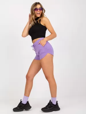 Damen-Shorts BASIC FEEL GOOD AP-SN-119.07 VIOLETT