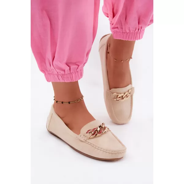  Damenmokassins BOTO XA011 BEIGE 