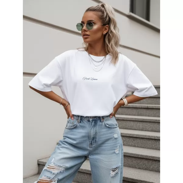  Damen-T-Shirt DSTREET NX9501RY-WH-O WEIß 