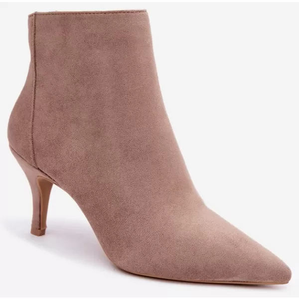  Damen-Stiefeletten BOTO 2905A-1 BEIGE 
