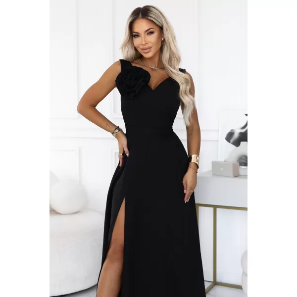  Kleid NUMOCO 669-6 KLASSISCHES SCHWARZ 