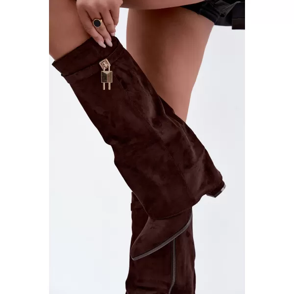  Damenstiefel BOTO NS617P KAFFEE 
