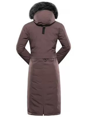 Wintermantel für Damen ALPINE PRO WUSSA 2 PFEFFERKORN