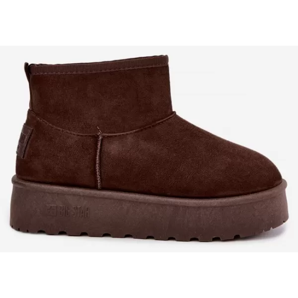  Damenschuhe BIG STAR SHOES UU274223 BRAUNE/BEIGE SCHATTEN 