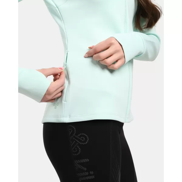  Fleece-Sweatshirt für Damen KILPI LAJEN-W 1L0205KI MINZE 