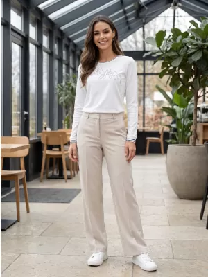 Damen-T-Shirt KIXMI ADINA WEIß