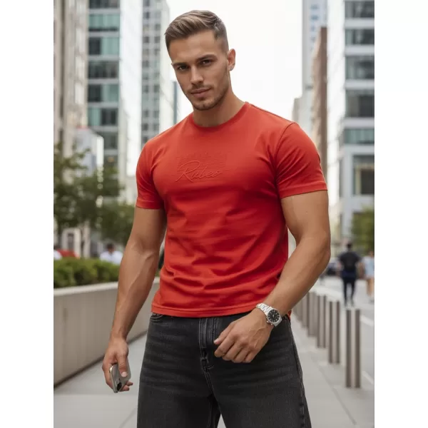  Herren-T-Shirt DSTREET RX5411 ORANGE 