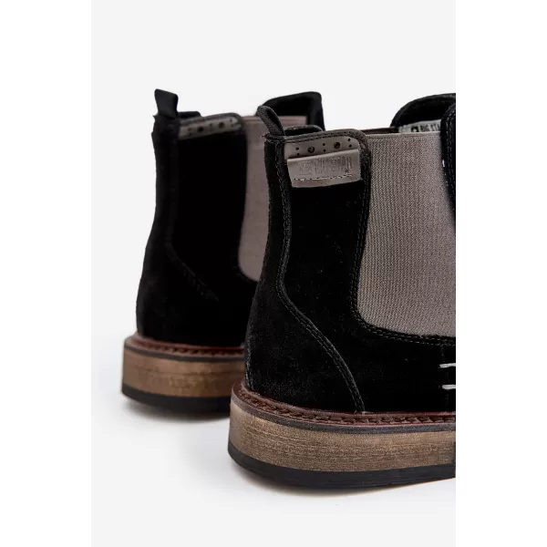  Herrenschuhe BIG STAR SHOES OO174154 SCHWARZ 