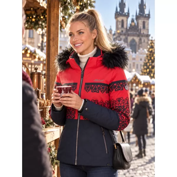  Winterjacke für Damen ALTISPORT IVEY ROT 