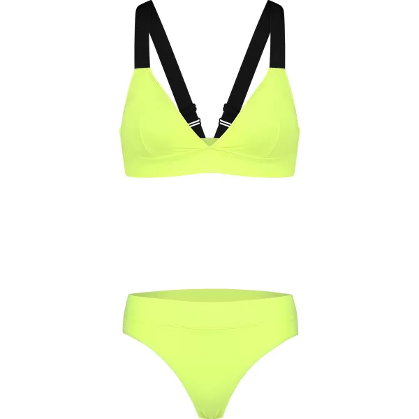  Bikinihose für Damen NORDBLANC ETHEREAL NBSSS8241 LEUCHTEND GELB 