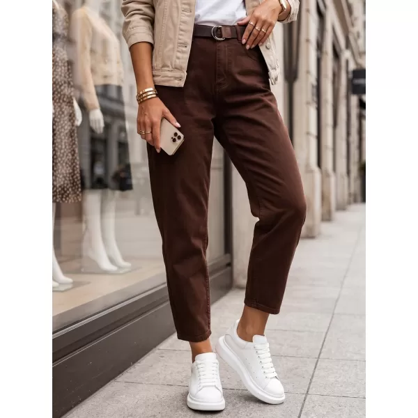  Damenhosen DSTREET UY3133 BRAUN 