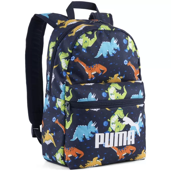  Rucksack PUMA PHASE AOP SMALL BACKPACK 09132414 PUMA MARINE/SPORTY DINO AOP 