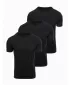 Herren-T-Shirt OMBRE OM-TSBS-0268 SCHWARZ