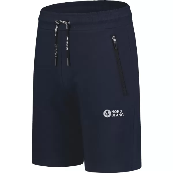  Baumwollshorts für Herren NORDBLANC RELAXEDFIT NBSPM8254 DUNKELBLAU 