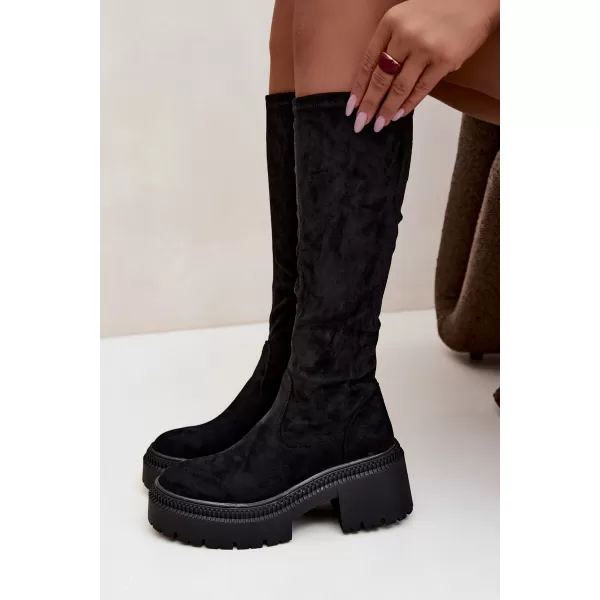  Damenstiefel BOTO 9671A-1 SCHWARZ 