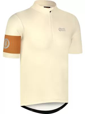 Herren-Radtrikot NORDBLANC CAMEL NBSMF8079 BEIGE