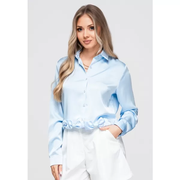  Damenhemd OMBRE OW-SH-E0059 BLAU 