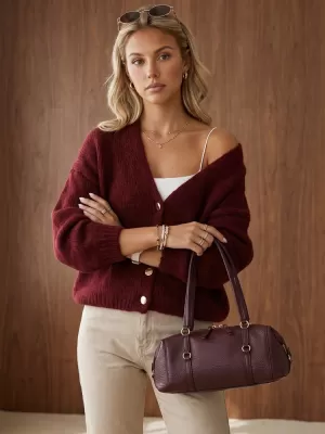 Damenpullover DSTREET MY2572 BURGUND