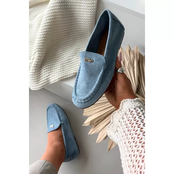  Damenmokassins BOTO QQ-273 BLAU 