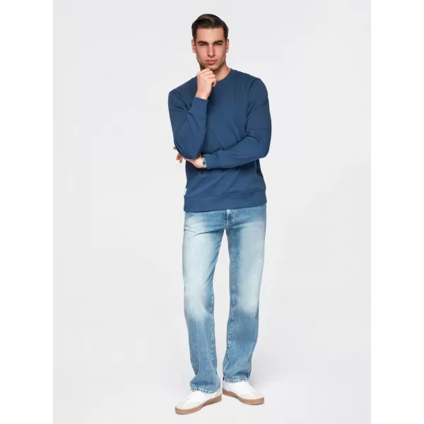  Herren-Sweatshirt OMBRE OM-SSBN-0271 MARINEBLAU 