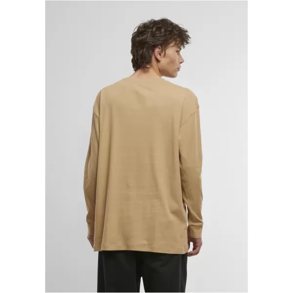  Herren-T-Shirt URBAN CLASSICS TB6418 UNION BEIGE 