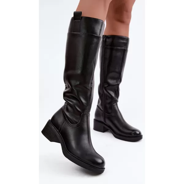  Damenstiefel SERGIO LEONE KZ-22 SCHWARZ 
