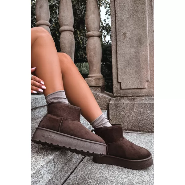  Damenschuhe BIG STAR SHOES UU274223 BRAUNE/BEIGE SCHATTEN 