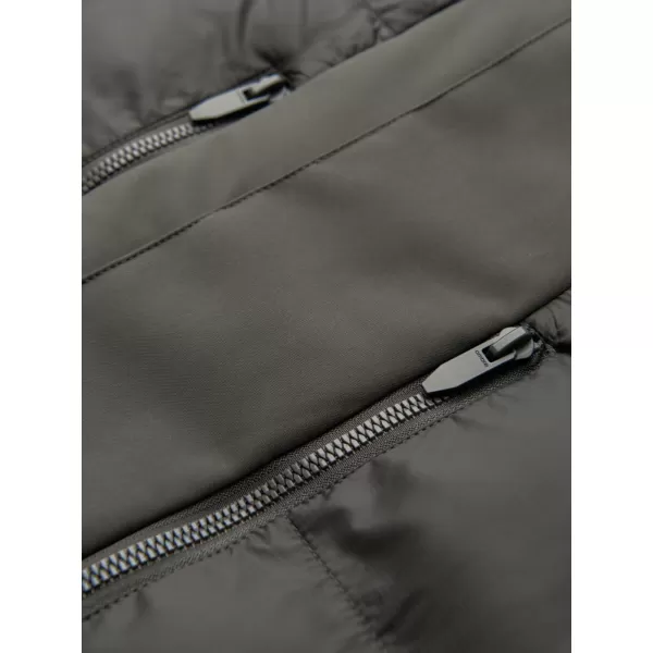  Herren-Winterjacke OMBRE OM-JALJ-0263 DUNKLES OLIV 